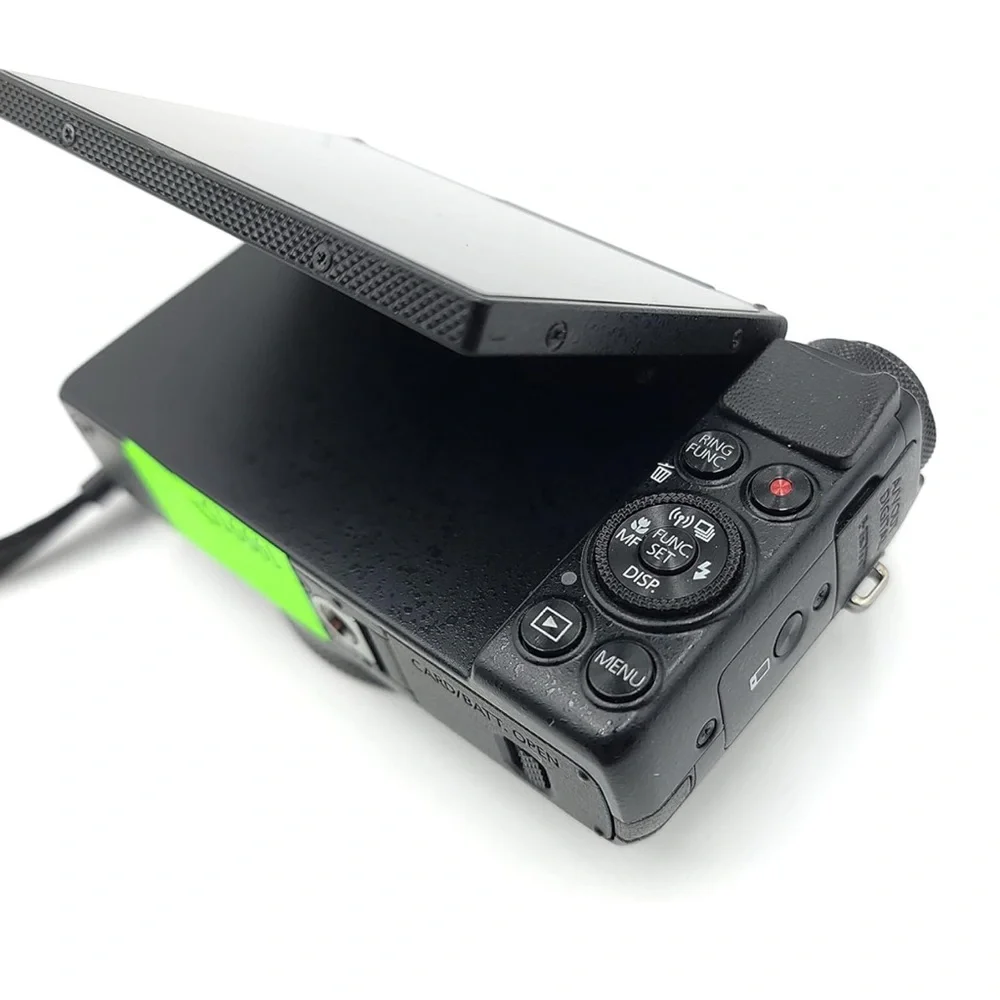 Canon Black Digital Camera Sleek Design High-Quality Imaging
